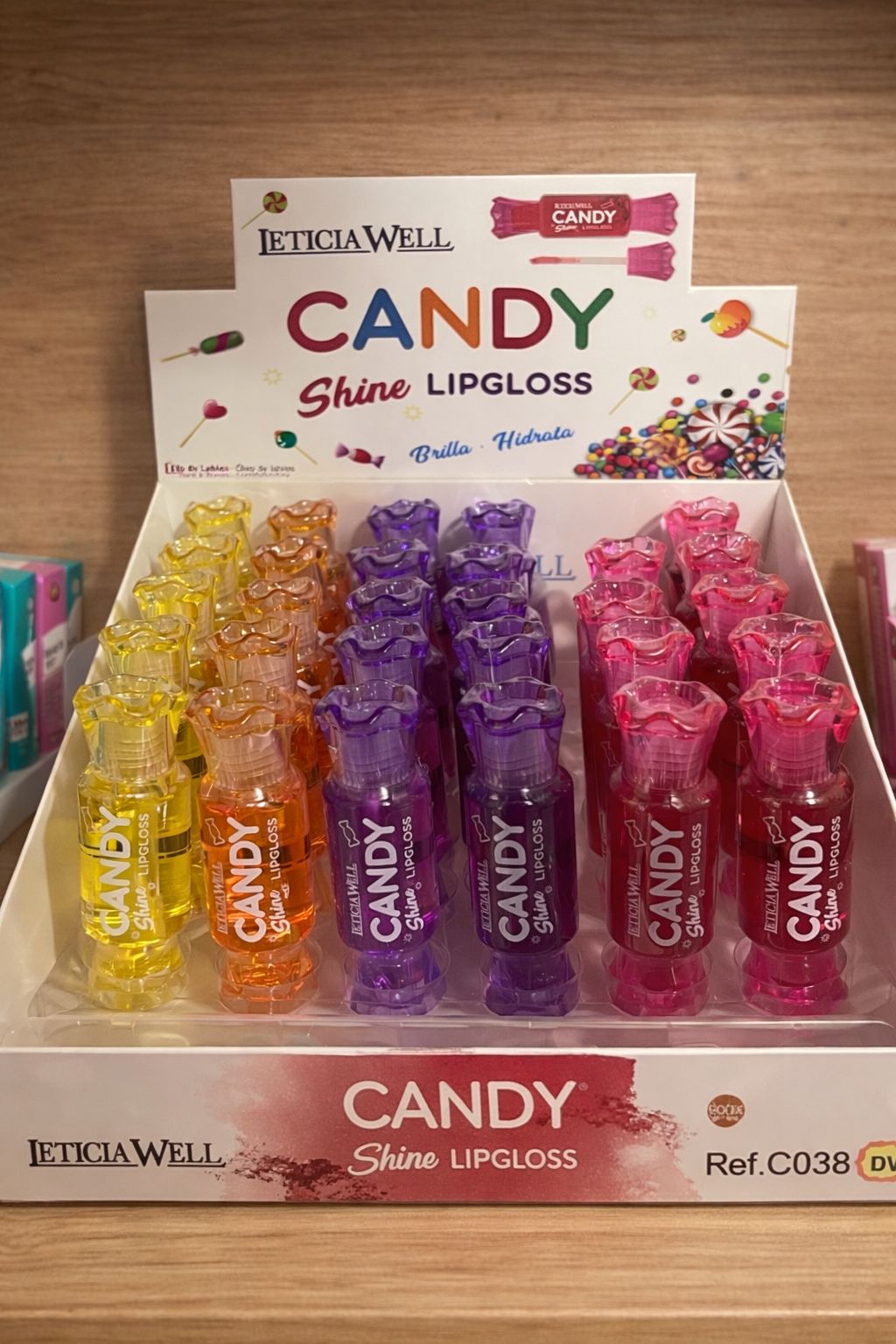 🍬 CANDY LIPGLOSS LETICIA WELL – BRILLO, COLOR Y DULZURA IRRESISTIBLE