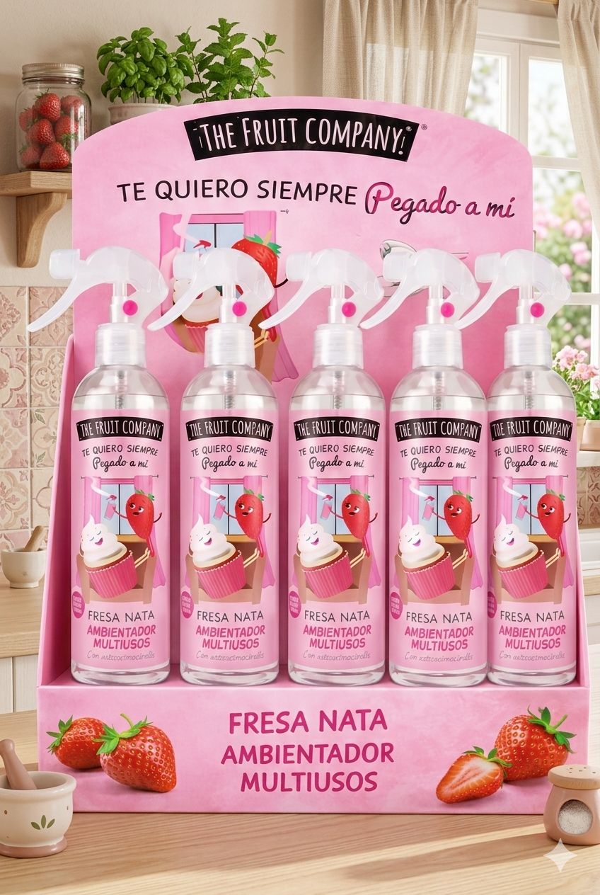 AMBIENTADOR FRESA Y NATA THE FRUIT COMPANY