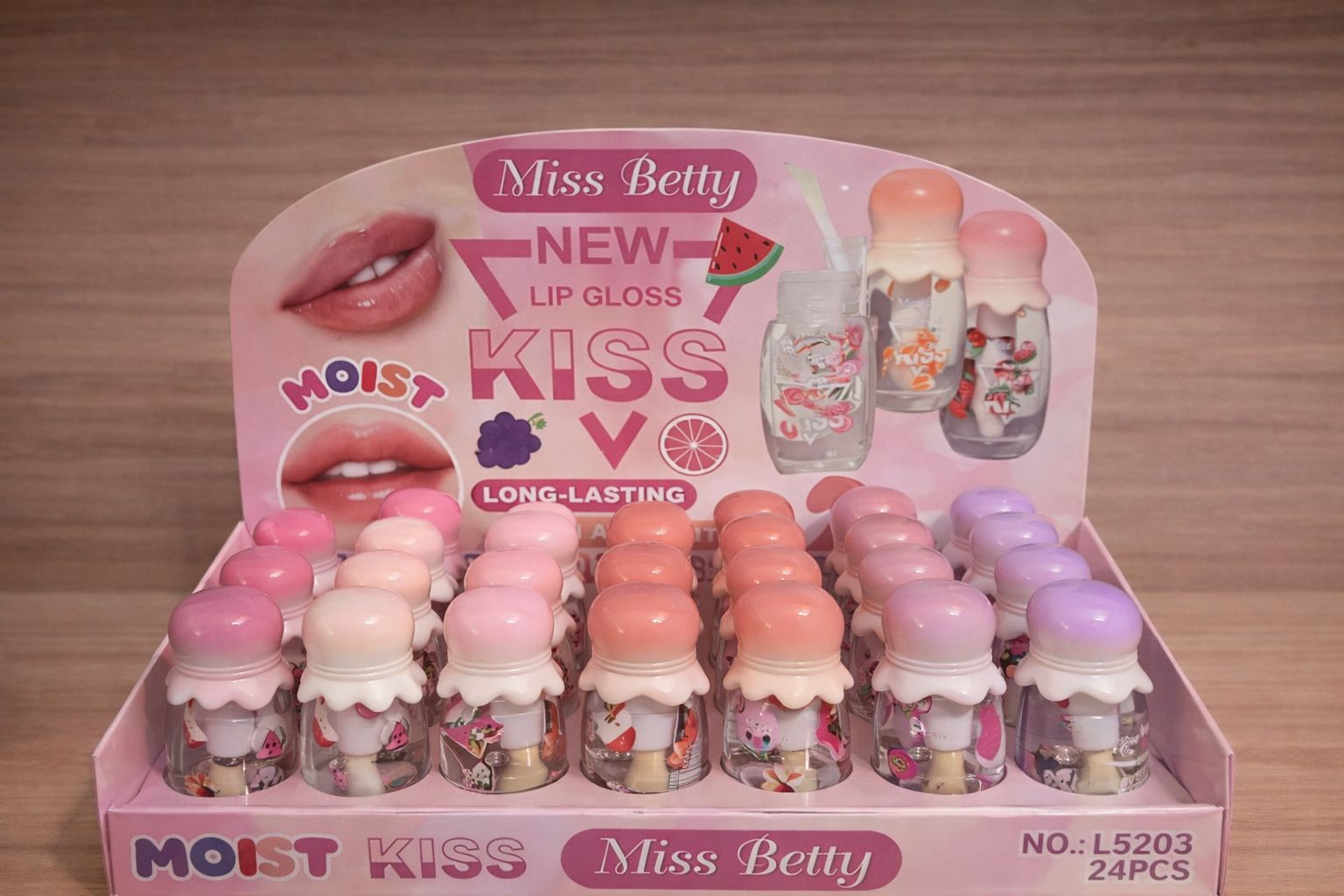 💋 MISS BETTY LIP GLOSS – BRILLO, COLOR Y CUIDADO EN UN SOLO PRODUCTO